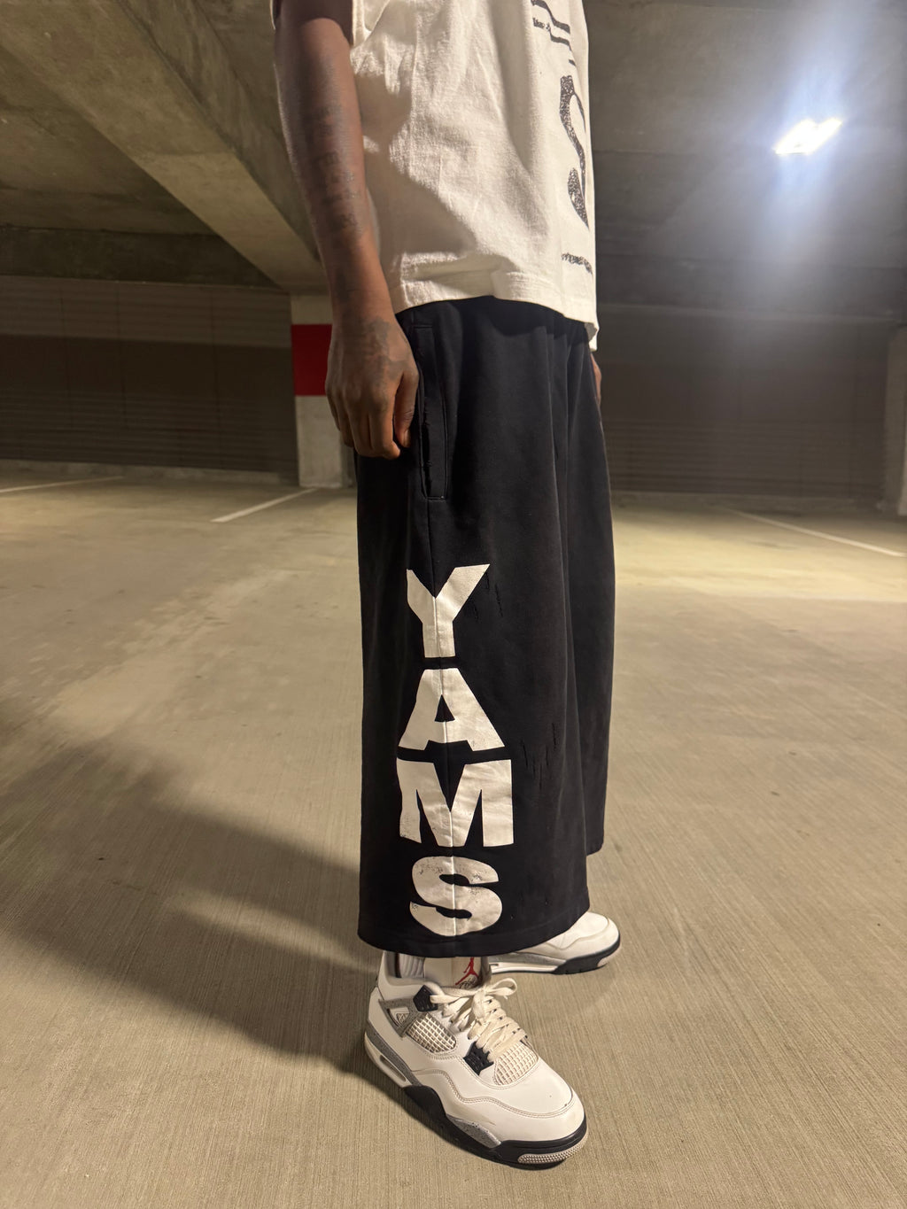 "YAMS" Oversized Shorts