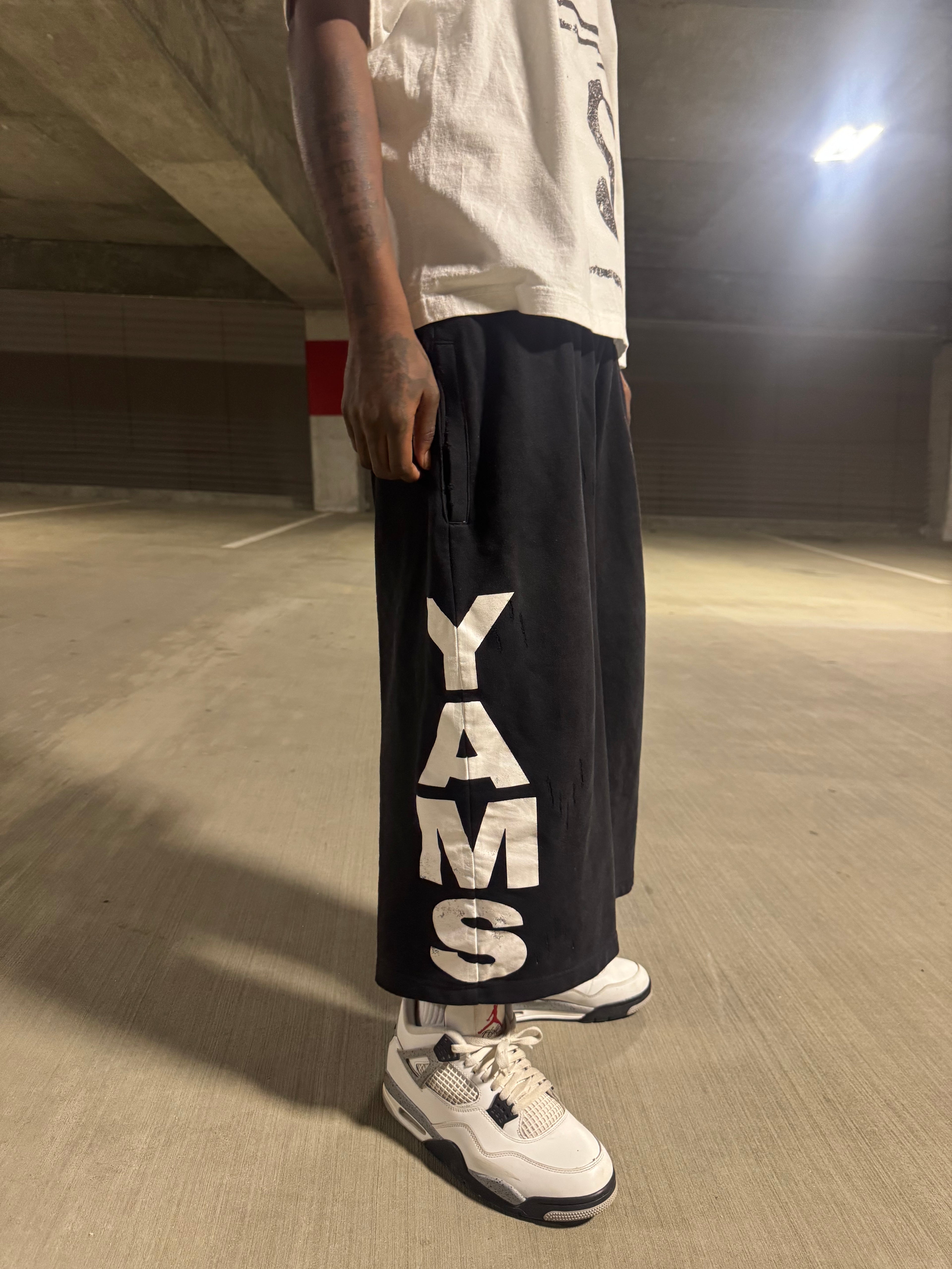 "YAMS" Oversized Shorts