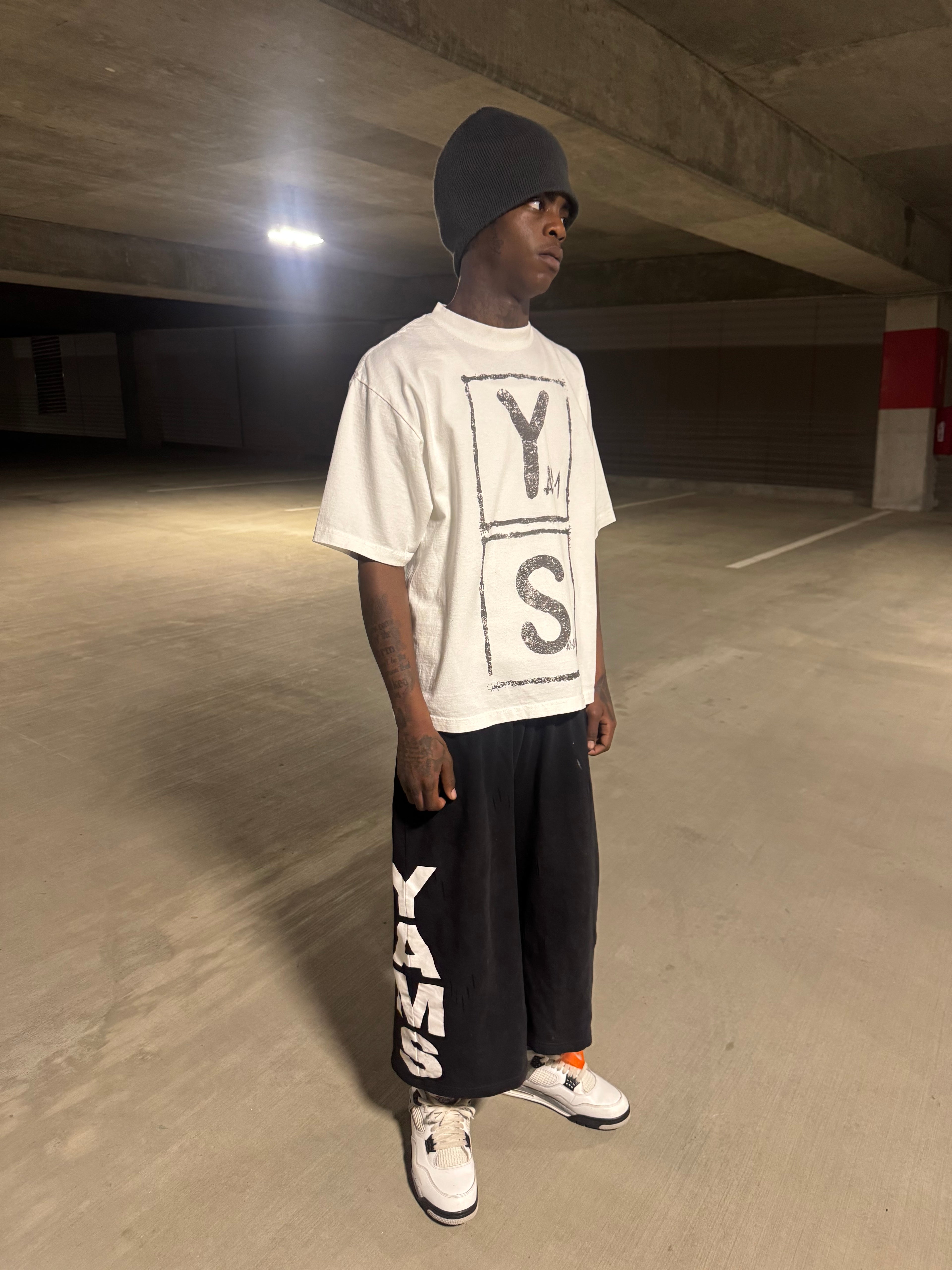 "YAMS" Oversized Shorts