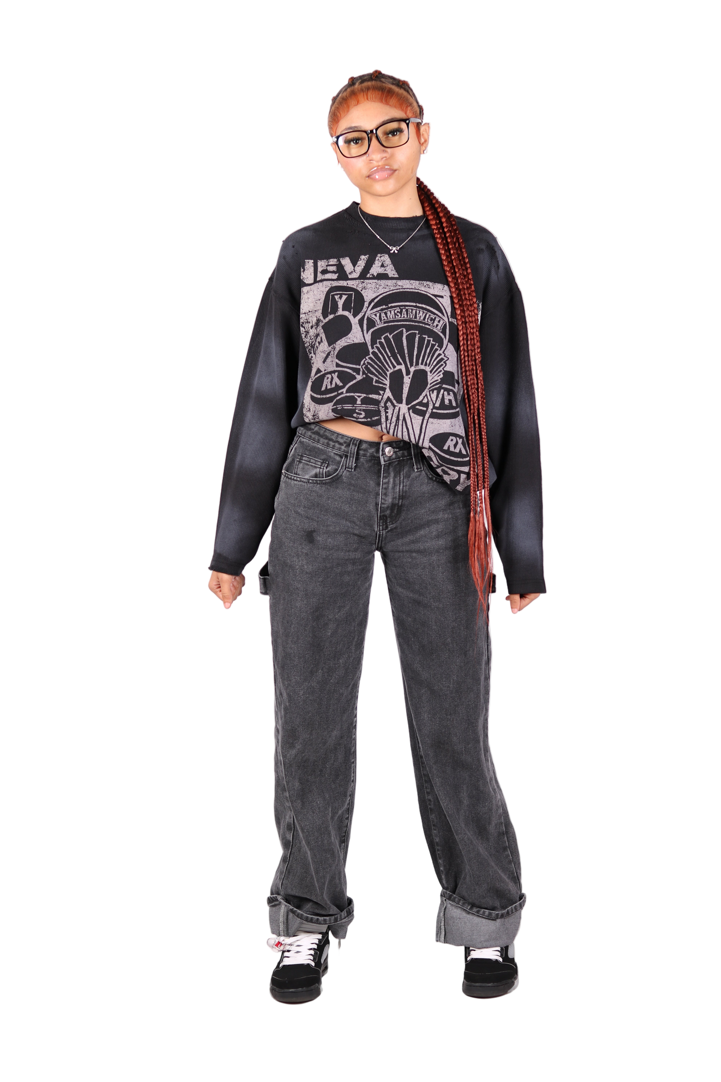 "Neva Hungry" Long Sleeve Thermal