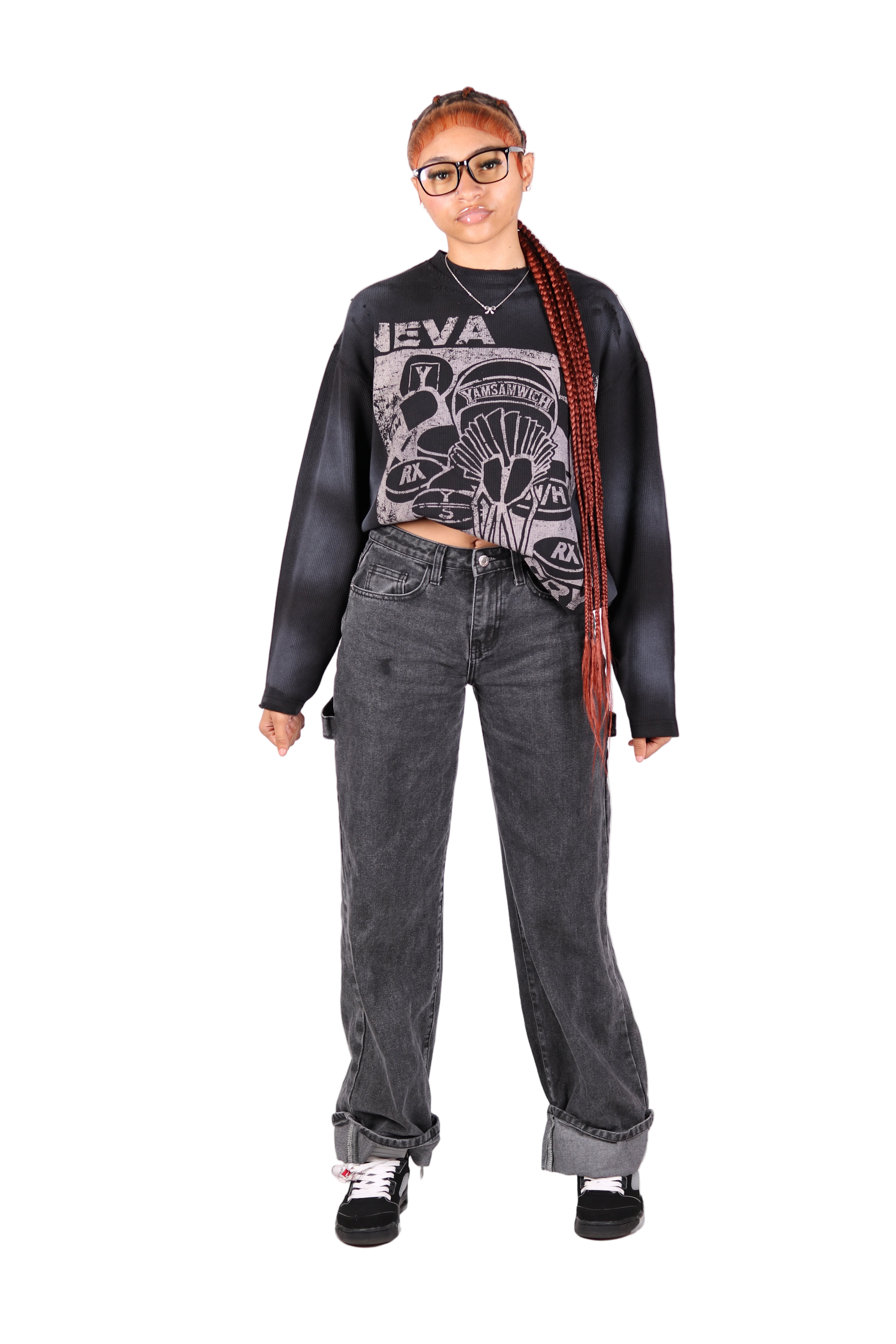 "Neva Hungry" Long Sleeve Thermal